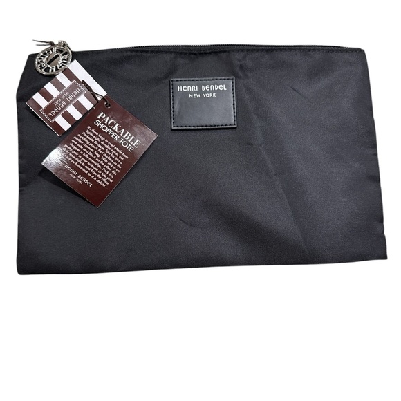henri bendel Handbags - Henri Bendel Packable Shopper Tote Pouch – NWT – Rare Collectible